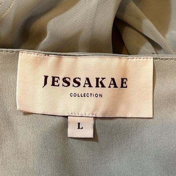 JessaKae collection women’s floral tiered with drawstring size L - Picture 8 of 11